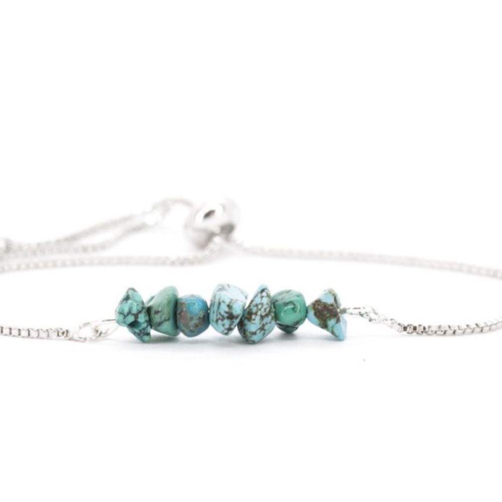 Turquoise Rock Candy Bracelet